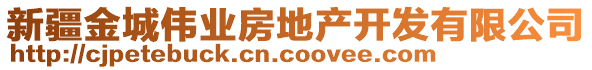 新疆金城偉業(yè)房地產(chǎn)開發(fā)有限公司