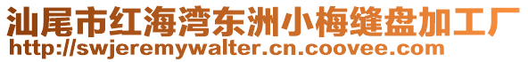 汕尾市紅海灣東洲小梅縫盤加工廠