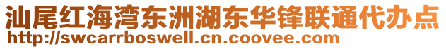 汕尾紅海灣東洲湖東華鋒聯(lián)通代辦點