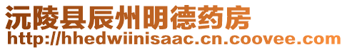 沅陵縣辰州明德藥房