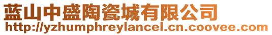 藍(lán)山中盛陶瓷城有限公司