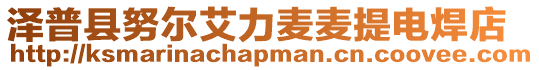 澤普縣努爾艾力麥麥提電焊店
