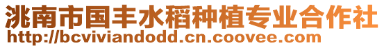 洮南市國豐水稻種植專業(yè)合作社