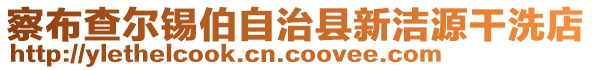 察布查爾錫伯自治縣新潔源干洗店