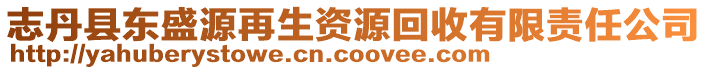 志丹縣東盛源再生資源回收有限責(zé)任公司