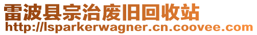 雷波縣宗治廢舊回收站