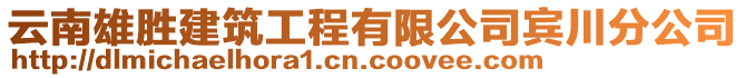 云南雄勝建筑工程有限公司賓川分公司