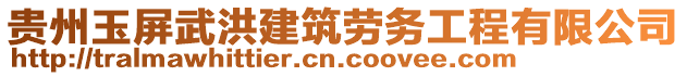 貴州玉屏武洪建筑勞務工程有限公司