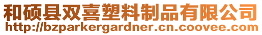 和碩縣雙喜塑料制品有限公司