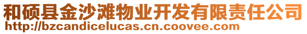 和碩縣金沙灘物業(yè)開(kāi)發(fā)有限責(zé)任公司
