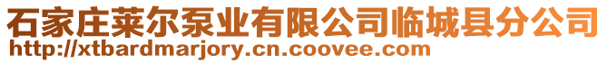 石家莊萊爾泵業(yè)有限公司臨城縣分公司