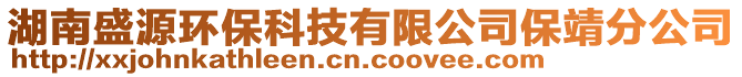 湖南盛源環(huán)?？萍加邢薰颈＞阜止? style=