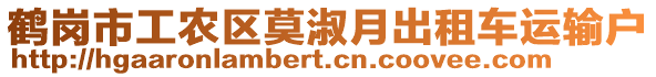 鹤岗市工农区莫淑月出租车运输户