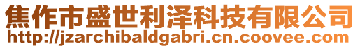 焦作市盛世利澤科技有限公司