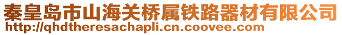 秦皇島市山海關(guān)橋?qū)勹F路器材有限公司