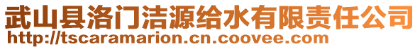 武山縣洛門潔源給水有限責(zé)任公司