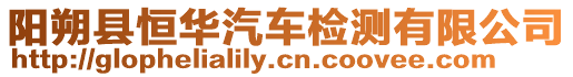 陽(yáng)朔縣恒華汽車檢測(cè)有限公司