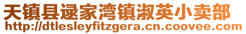 天鎮(zhèn)縣逯家灣鎮(zhèn)淑英小賣部