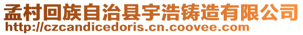 孟村回族自治縣宇浩鑄造有限公司