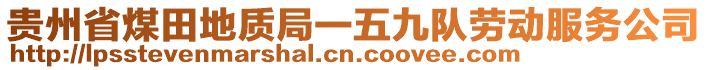 貴州省煤田地質局一五九隊勞動服務公司