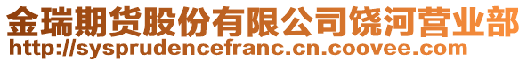 金瑞期货股份有限公司饶河营业部