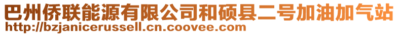 巴州僑聯能源有限公司和碩縣二號加油加氣站
