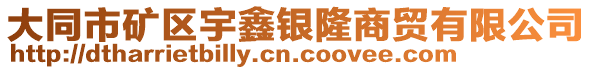 大同市礦區(qū)宇鑫銀隆商貿(mào)有限公司