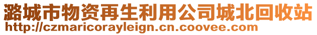 潞城市物資再生利用公司城北回收站