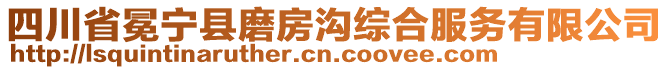 四川省冕宁县磨房沟综合服务有限公司