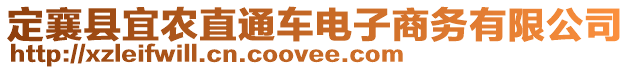 定襄縣宜農(nóng)直通車電子商務(wù)有限公司