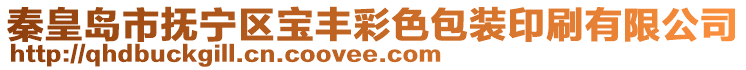 秦皇島市撫寧區(qū)寶豐彩色包裝印刷有限公司