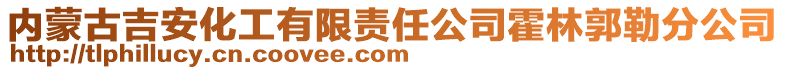 內(nèi)蒙古吉安化工有限責(zé)任公司霍林郭勒分公司