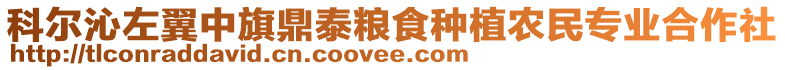 科爾沁左翼中旗鼎泰糧食種植農(nóng)民專業(yè)合作社
