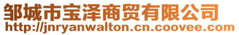 鄒城市寶澤商貿(mào)有限公司