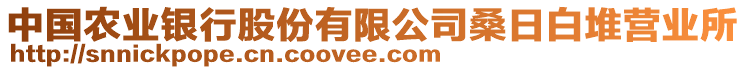 中國農業銀行股份有限公司桑日白堆營業所