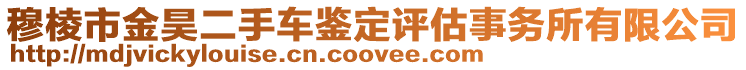 穆棱市金昊二手車鑒定評估事務所有限公司