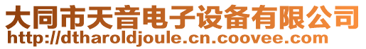 大同市天音電子設(shè)備有限公司