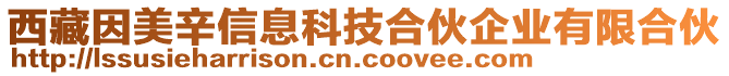 西藏因美辛信息科技合伙企業(yè)有限合伙