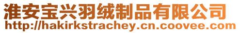 淮安寶興羽絨制品有限公司