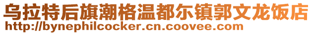 烏拉特后旗潮格溫都尓鎮郭文龍飯店