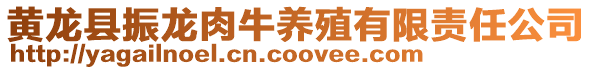 黃龍縣振龍肉牛養(yǎng)殖有限責任公司