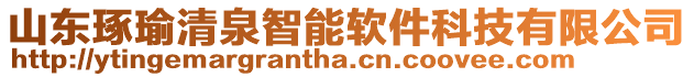 山東琢瑜清泉智能軟件科技有限公司