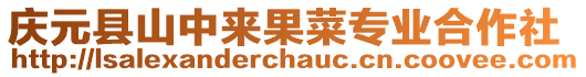 慶元縣山中來果菜專業(yè)合作社