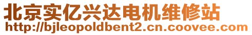 北京實億興達電機維修站