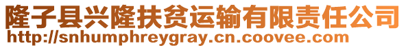 隆子縣興隆扶貧運輸有限責(zé)任公司