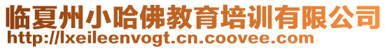 臨夏州小哈佛教育培訓(xùn)有限公司