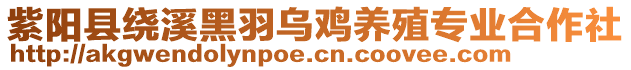 紫陽縣繞溪黑羽烏雞養(yǎng)殖專業(yè)合作社