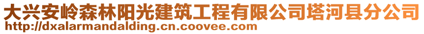 大兴安岭森林阳光建筑工程有限公司塔河县分公司