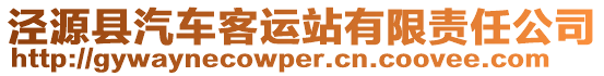 涇源縣汽車客運(yùn)站有限責(zé)任公司