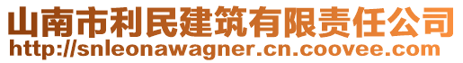 山南市利民建筑有限責任公司